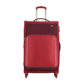 VIP Beat Plus 56cm 4 Wheel Exapandable Soft Trolley Red, BEATP56CRD